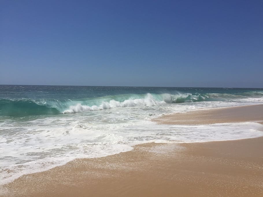 sea waves, seashore, Cabo San Lucas, Beach, Waves, Mexico, travel, ocean, cabo, lucas
