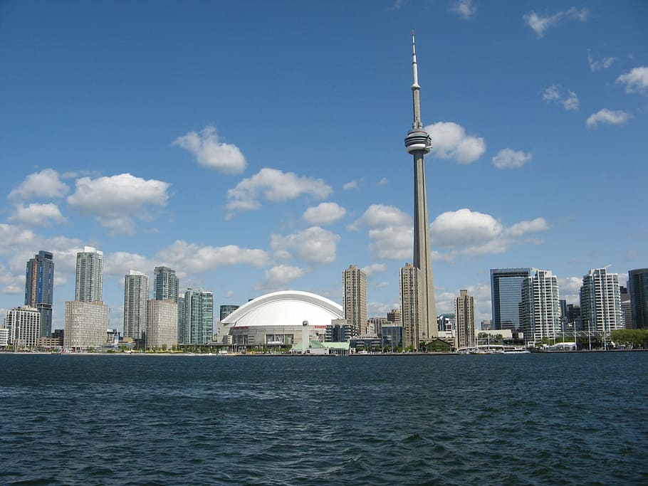 toronto, canada, architecture, attraction, cn tower, places of interest, landmark, ontario, cities, tourists