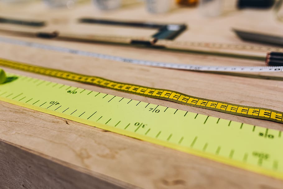 closeup, wooden, ruler, measure, tool, maths, mathematics, numbers, lenght, long