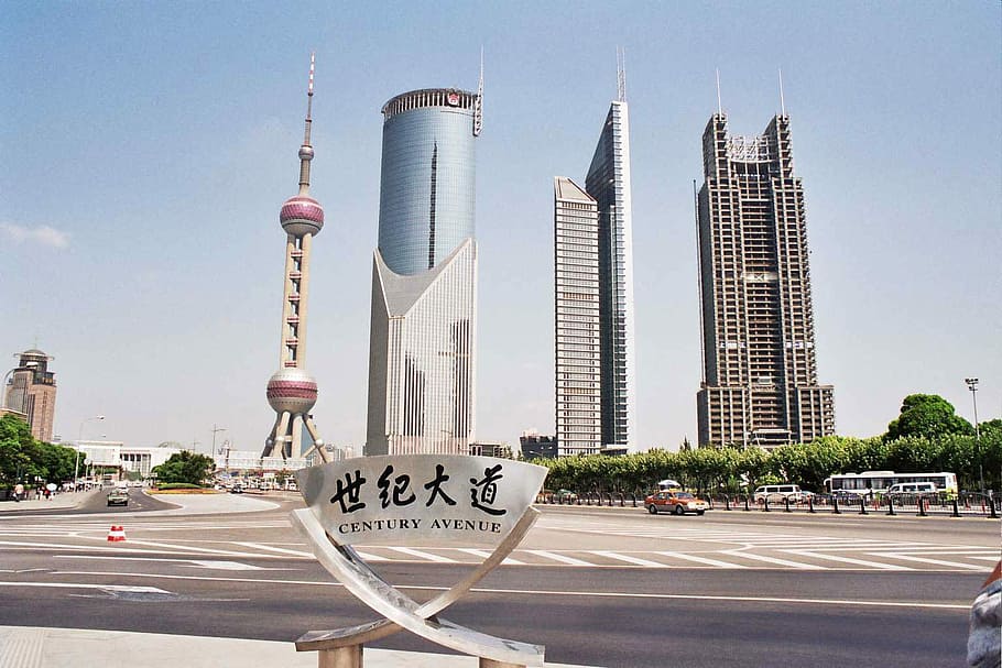 shanghai, Skyline, Pudong, Shanghai, China, China, cityscape, photos, public domain, skyscrapers, tower