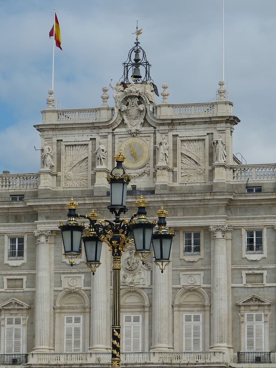 Madrid, Spain, Castile, Castle, madrid, spain, historically, architecture, capital, facade, building