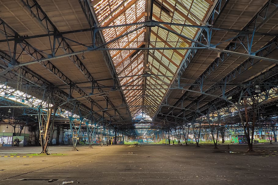 lost places, pforphoto, old factory, leave, decay, lapsed, building, factory, old, broken