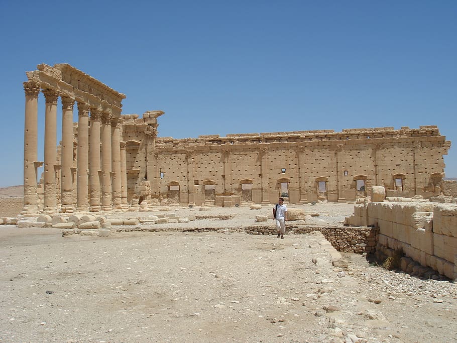 Palmira, desierto, perla, ciudad semítica, Siria, farsa, nueva edad de piedra, Antigua, arquitectura, historia
