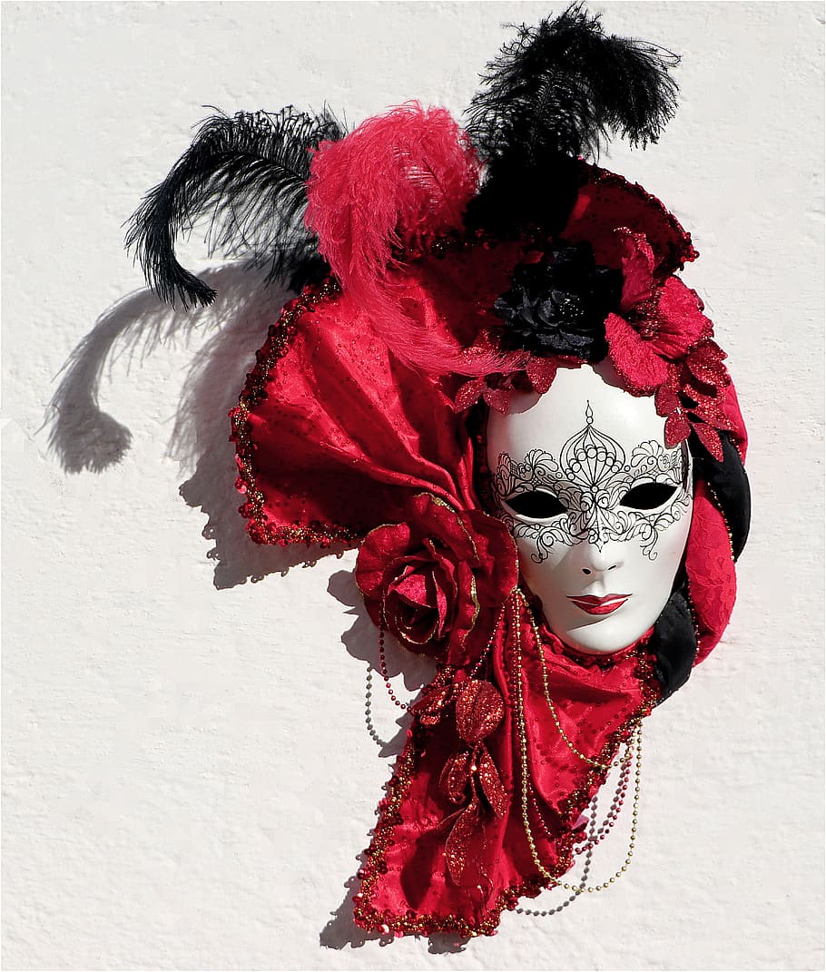 máscara, venecia, carneval, mascarilla, de cerca, italiano, panel, venezia, carnaval, brillo