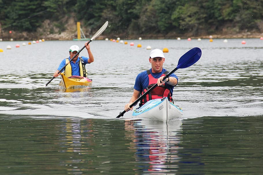 kayaking, kayaker, sport, kayak, competition, water sports, water, boat, activity, paddle
