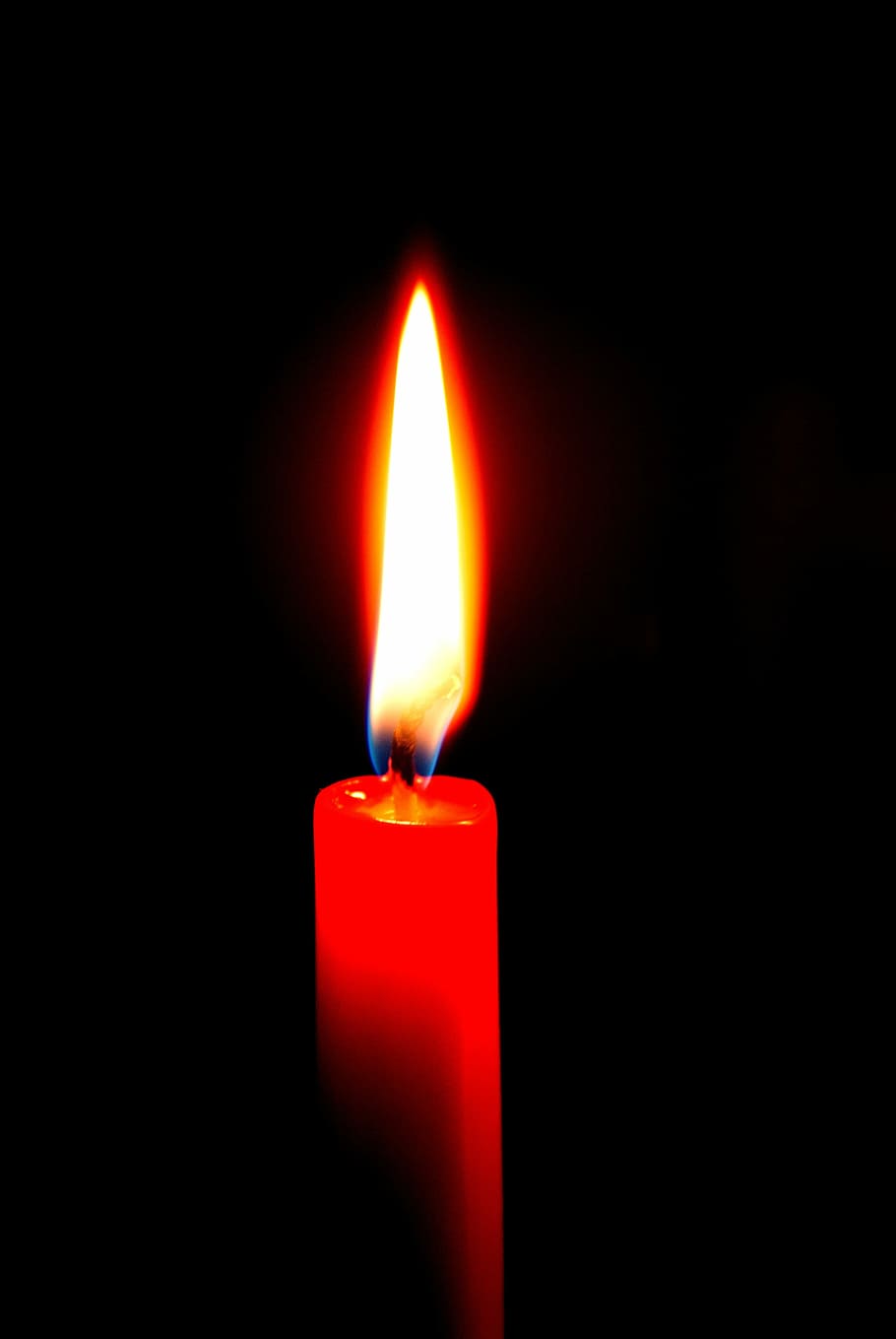 Candle, Light, Christmas, Flame, Dark, love, candlelight, yellow, atmospheric, red