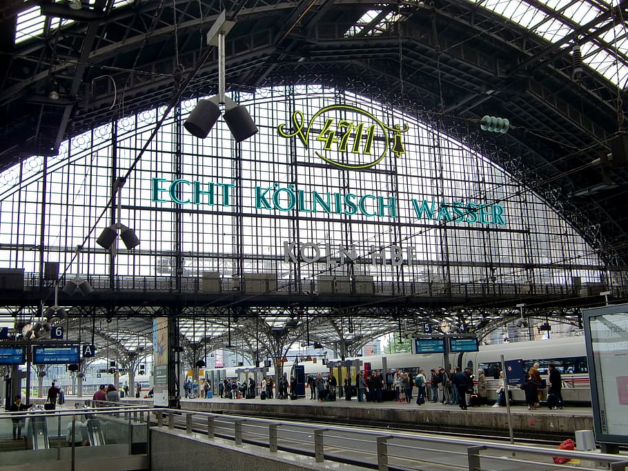 cologne, railway station, cologne main station, central station, steel structure, station roof, train, architecture, seemed, roof construction