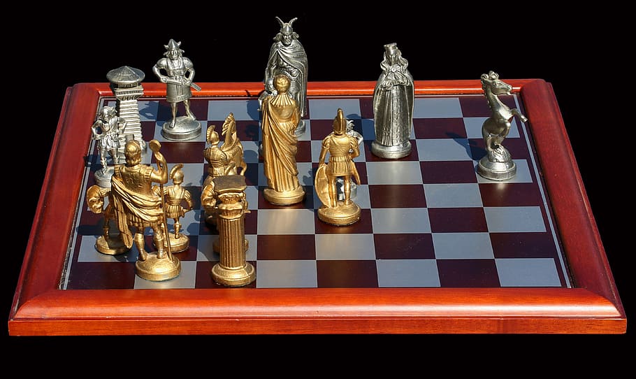 ajedrez, juego de ajedrez, piezas de ajedrez, estrategia, jugar, pensar, juego de estrategia, tablero de juego, tablero de ajedrez, juego de tablero