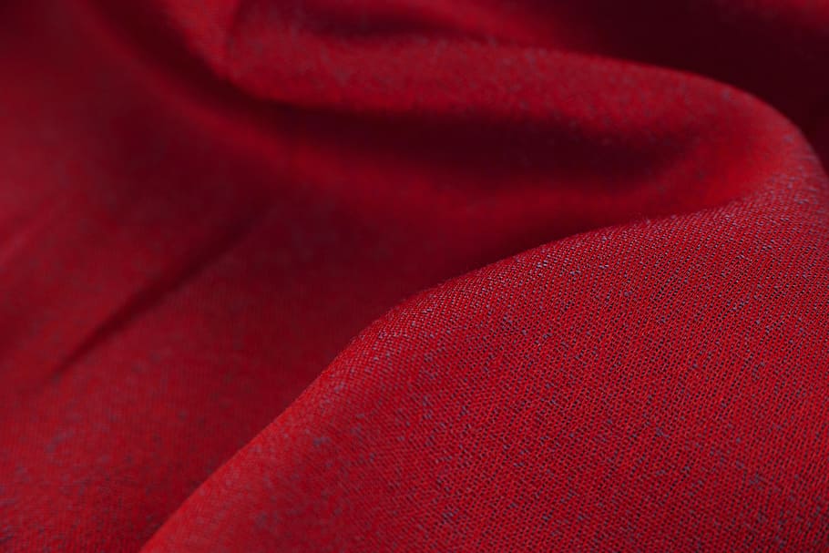 tekstil merah, merah, tekstil, kain, makro, detail, tidak ada, horisontal, desain, pola