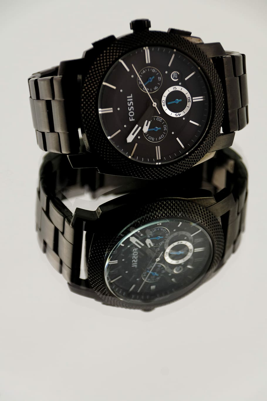 Reloj, reloj de pulsera para hombre, hora, cronómetro, metal, fósil, medición del tiempo, minutos, horas, moda