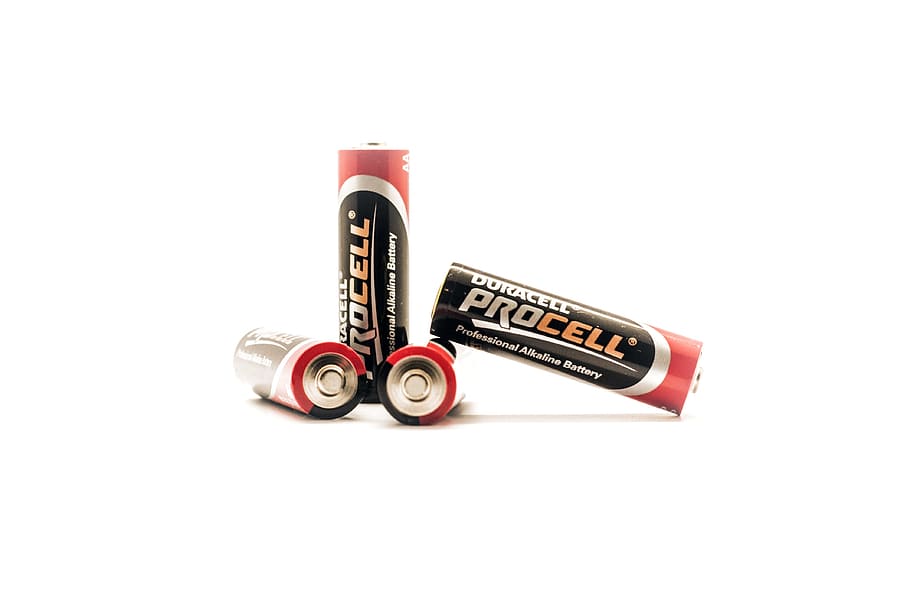 four, duracell procell aaa batteries, Batteries, Power, Energy, Objects, technology, electricity, supply, accumulator