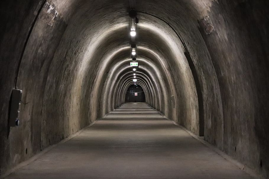 tunnel, under earth, dark, way, road, travel, direction, architecture, arch, the way forward