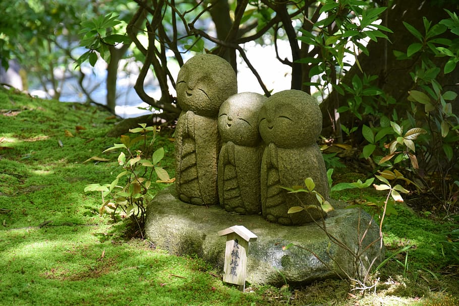 japão, jardim, fadas, zen, japonês, romântico, santuário, santo, mononoke, jardim japonês