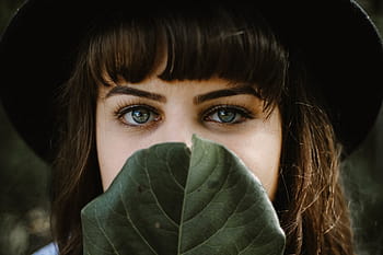 woman, portrait, facemask, scared, amazed, eyes, mask, female, face ...