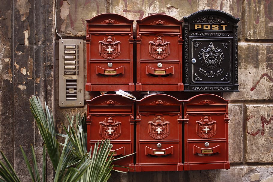 post box, rome, postage, italy, streets, mail, post, europe, letter, vintage
