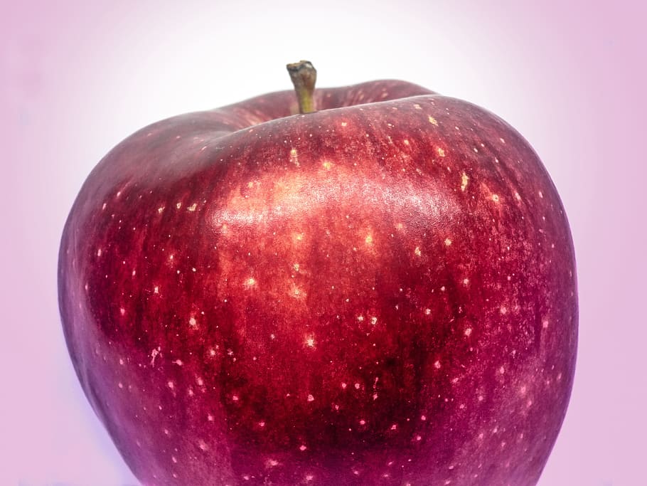 과일, 사과, 달콤한 사과, 빨간 사과, 흰색 배경, 흰색, 빨강, 힘, 사랑 사과, 이미지