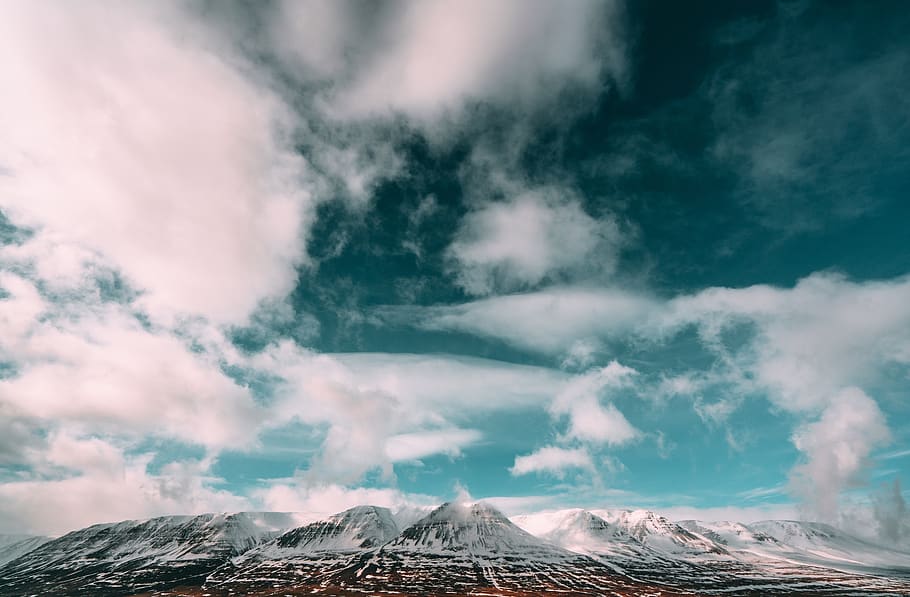 cloud, sky, mountain, landscape, nature, highland, cloud - sky, beauty in nature, scenics - nature, environment