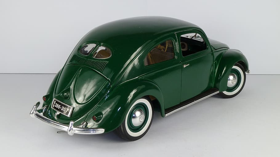 vw beetle, vw käfer, 1951, 1x18, model car, maisto, mode of transportation, transportation, car, motor vehicle