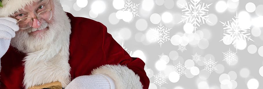 산타 클로스, 크리스마스, 클로스, 산타, 보케, 겨울, 크리스마스 때, 배경, 크리스마스 모티브, 크리스마스 카드