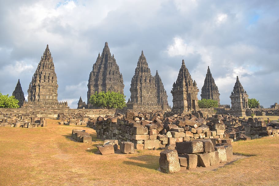 prambanan, templo, indonesia, yogyakarta, turista, unesco, vacaciones, hinduismo, estructura construida, historia