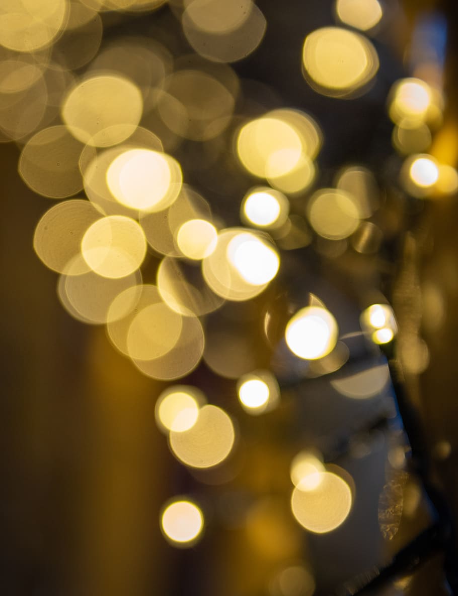 christmas, decoration, christbaumkugeln, lichterkette, lighting, december, gold, christmas time, christmas background, background