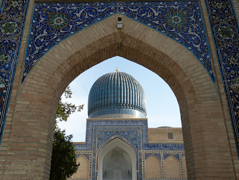 uzbekistan, samarkand, historically, world heritage site, central asia, unesco, silk road, world heritage, ceramic, tile