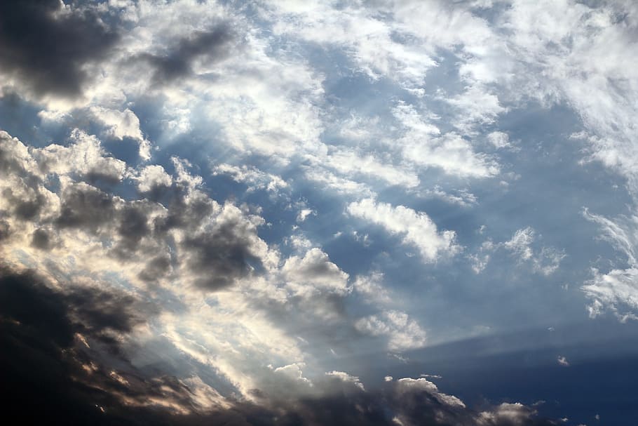 clouds, sky, puffy, puffy clouds, dramatic, cinematic, cloud - sky, beauty in nature, scenics - nature, nature