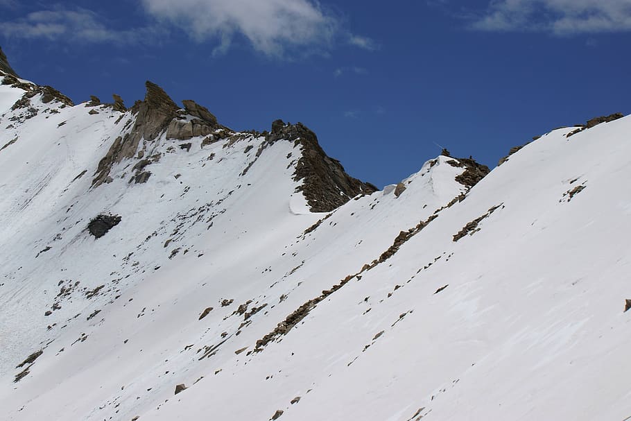 snow, mountain, kashmir, altitude, landscape, nature, scenic, peak, cold temperature, winter