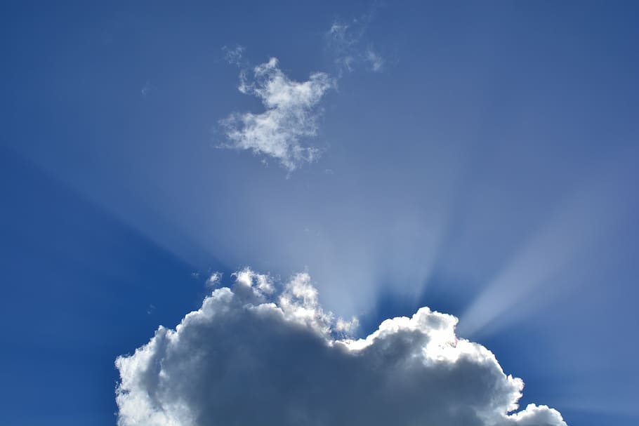 white, clouds, daytime, nature, clouds form, dark clouds, sky, blue, sky beams, cloud - sky