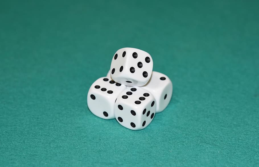 dice game, statistics, numbers, games, poker, casino, random, cube, chance, play