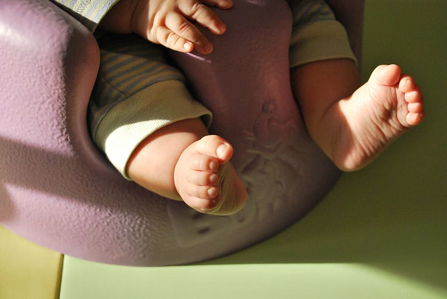 bebê, pé de bebê, infantil, menina, pé, criança, pés, bonitinho, humano, parte do corpo humano