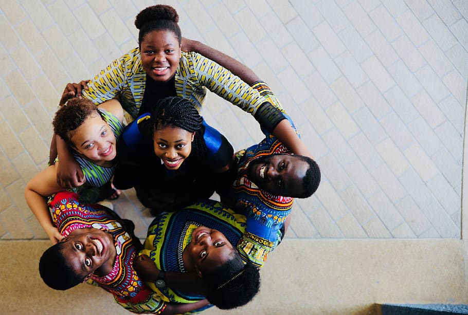 africans, friendship, diversity, one love, culture, zambians, group of people, portrait, women, looking at camera