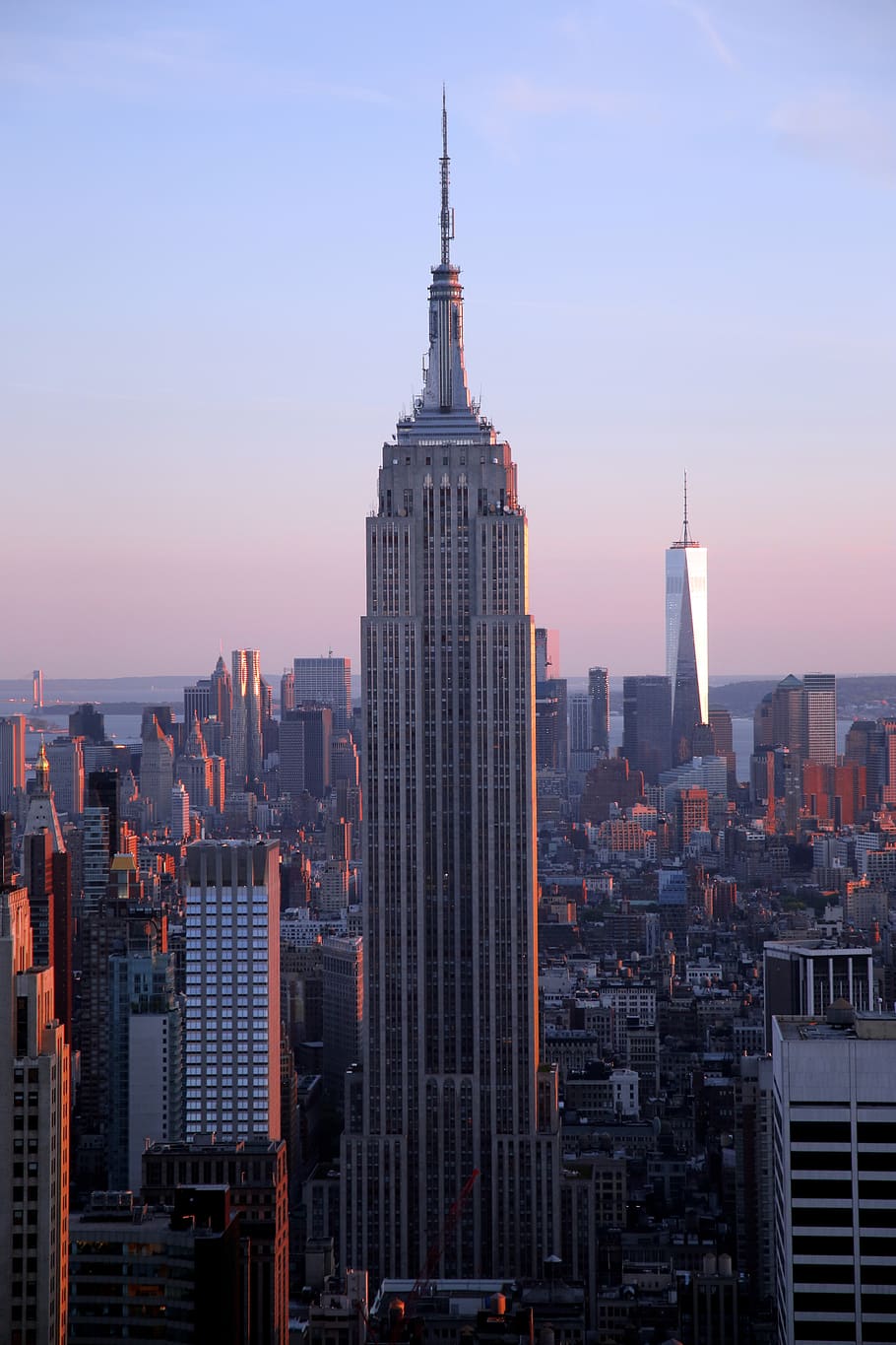 new york, city, skyscraper, united states, buildings, nyc, architecture, manhattan, skyline, empire state building