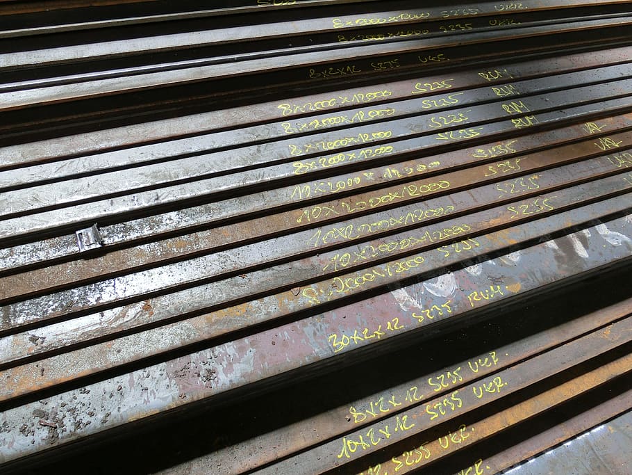 steel, iron, sheets, pattern, metal, rusty, close-up, full frame, backgrounds, day