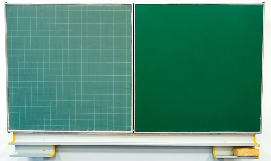 green chalkboard, chalkboard, blackboard, chalk, green, empty, clean, education, school, board