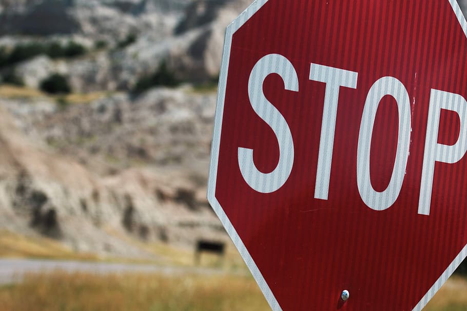 Sinal de stop, Stop, Sinal, Tráfego, parar, vermelho, estrada, aviso, símbolo, segurança
