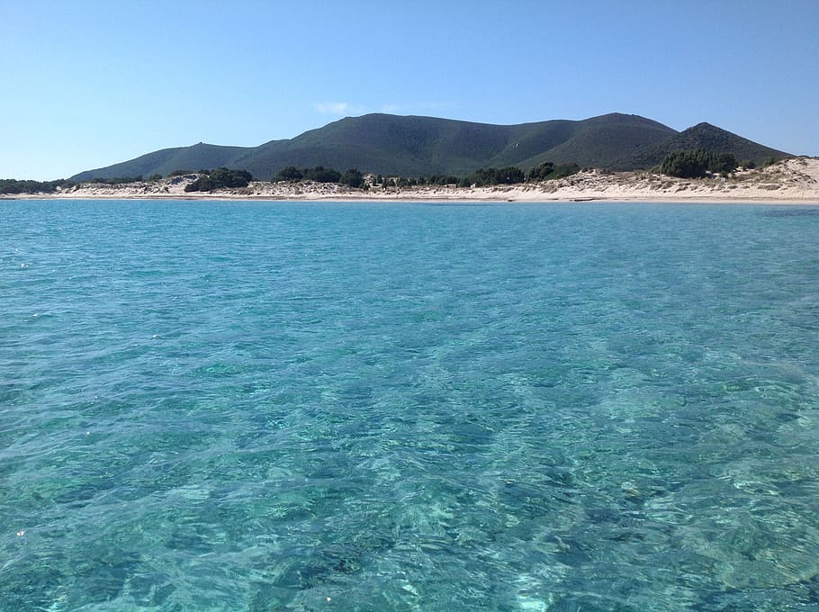 body, water, mountain, sardinia, south, chief teulada, beauty in nature, scenics - nature, tranquility, tranquil scene