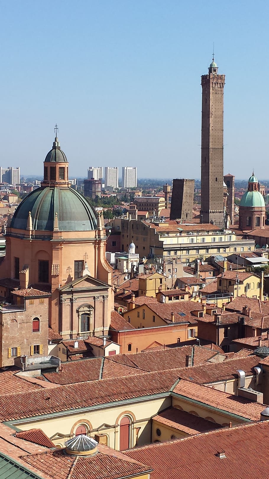 bologna, roofs, overview, building exterior, architecture, built structure, building, city, dome, place of worship