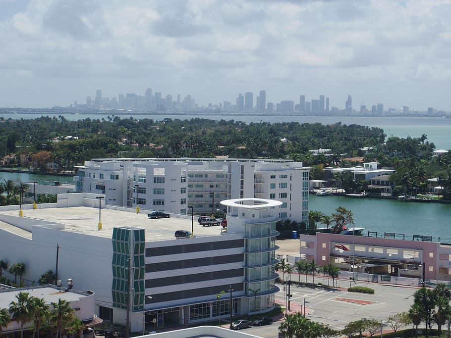 Miami Beach, Florida, miami, miami beach, florida, architecture, skyline, city, cityscape, tower, skyscraper