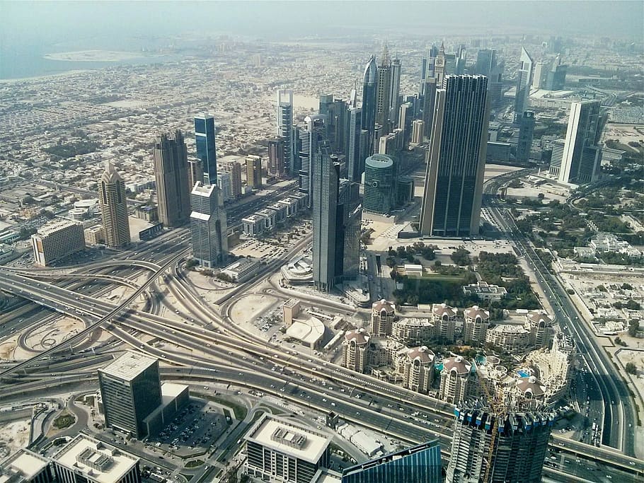 top, view photo, city buildings, aerial, view, city, buildings, architecture, skyscrapers, towers