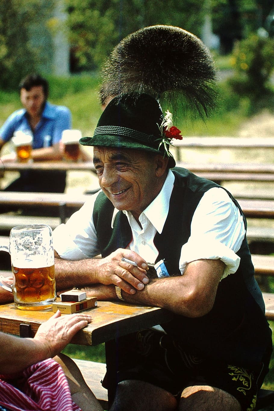 Baviera, Traje, Alfândega, Chapéu, Homem, tradição, humano, trachtenhut, bávaro, cerveja - Álcool