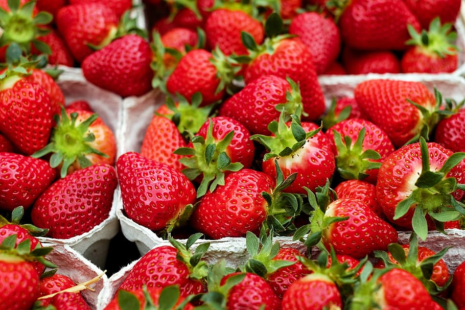 strawberry fruit lot, strawberries, fruit, red, sweet, fruits, market, freshness, food, strawberry