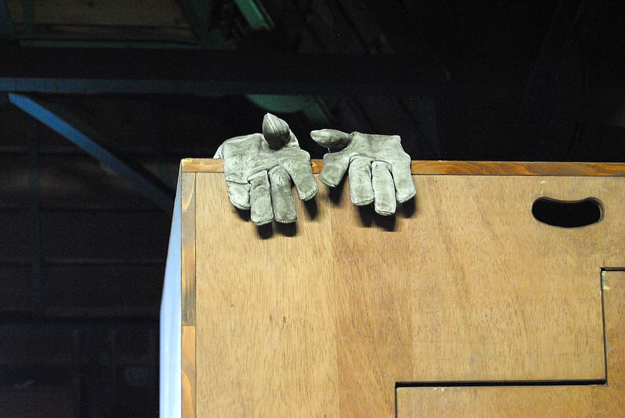 Gloves, Roof Construction, Inside, site, roof truss, construction, dom, cologne cathedral, oversized, huge