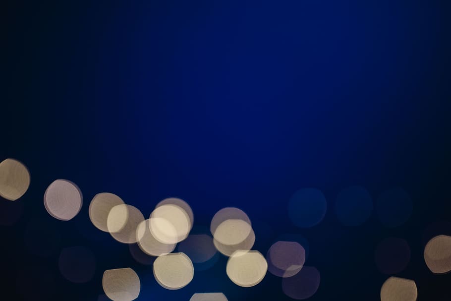 abstract, background, lights, bokeh, blurred, blur, glow, White, night, blue