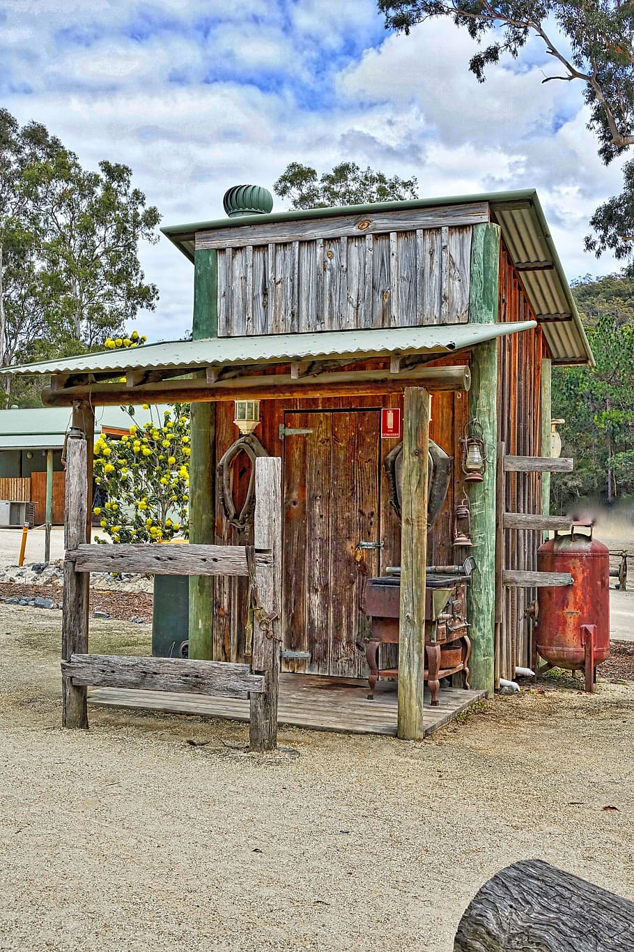 toilet, outhouse, lavatory, outdoor, wooden, building, latrine, architecture, australia, traditional