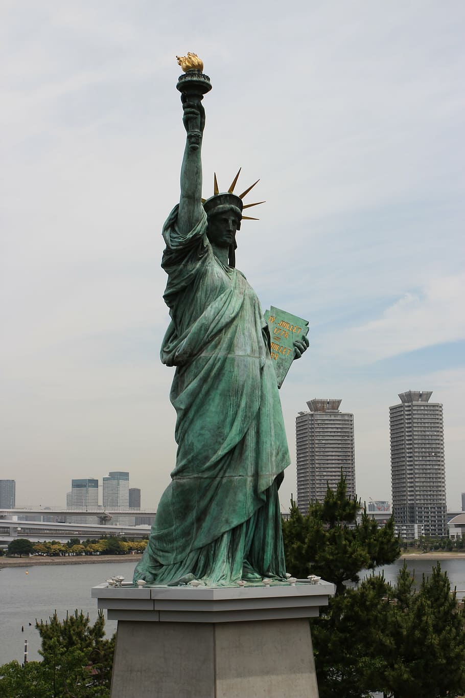 Estatua De La Libertad Tokio Japon Odaiba Asia America Nueva York Estatua Bronce Antorcha Pxfuel