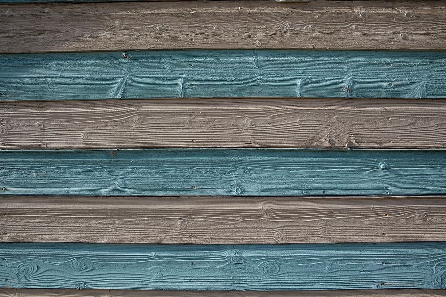 azul, painéis de madeira de cor creme, painéis., capturado, Close-up tiro, creme, de cor, madeira, painéis, Imagem