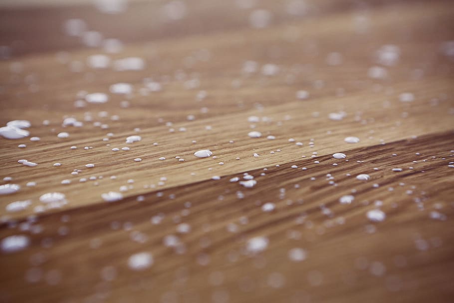 drops, milk, backgrounds, selective focus, close-up, wood - material, brown, pattern, full frame, textured