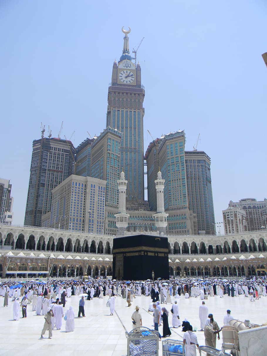kaaba, mecca, day, al abrar mecca, saudi arabia, hotel, building, architecture, exterior, vacation
