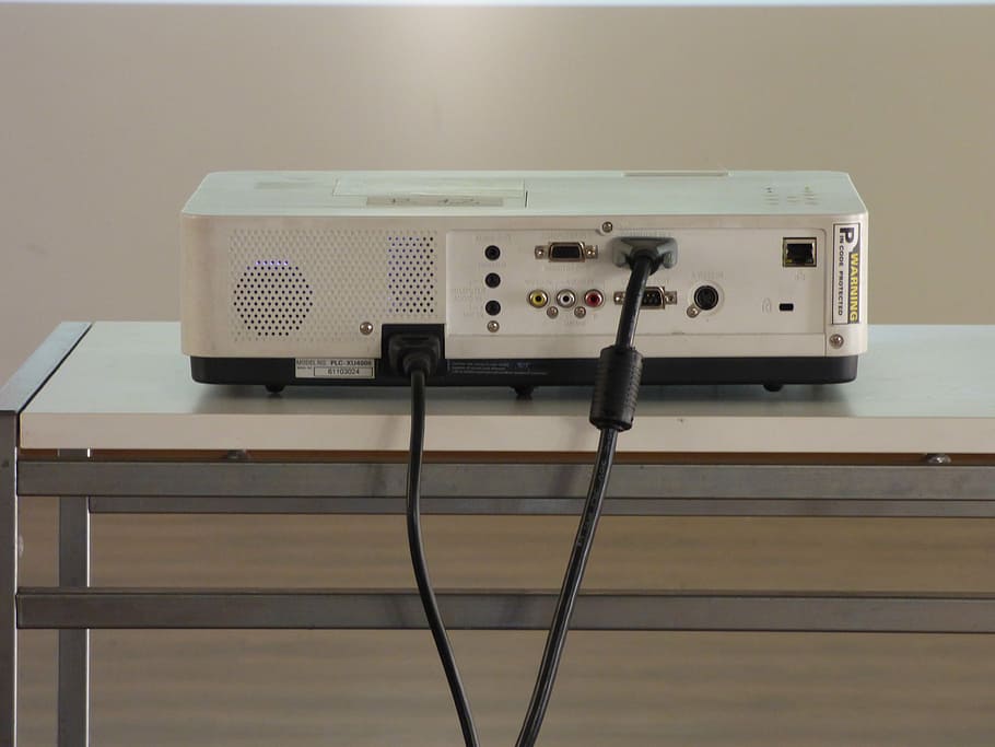 projector, connection, label, cables, hdmi, hdmi cable, graphics, the device, display, computer